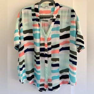 Crosby by Mollie Burch blouse size small